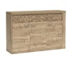 Komoda N8 szerokość 146,5 cm NATURAL Ribbeck Do Pokoju Dziennego Nowoczesny Boho Styl Funkcjonalna Wysoka Jakość
