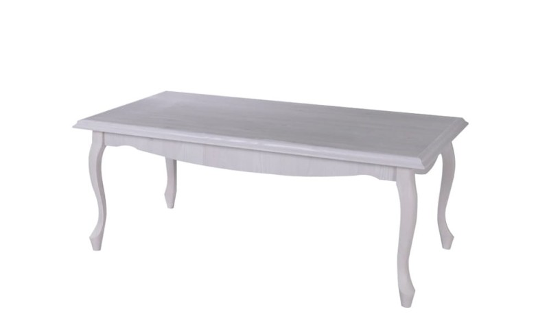 Ława 75 x 116 cm DIANA DA-20 pokój dzienny salon styl prowansalski sosna śnieżna