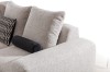 Nowoczesny Narożnik ARES 3 XL Modułowy 357 cm Zdjęcie Prezentujące Tkaninę