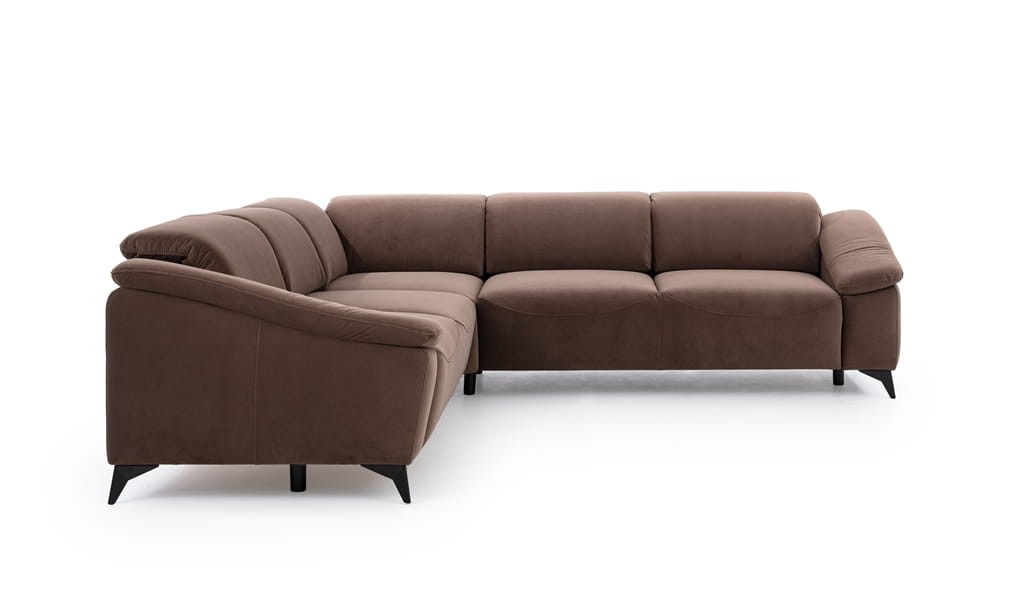 Nowoczesny Narożnik Large POTENZA 270 cm z Podłokietnikami
