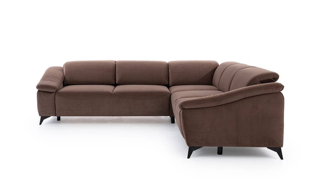 Zdjęcie Prezentujące Nowoczesny Narożnik Large POTENZA 270 cm z Podłokietnikami