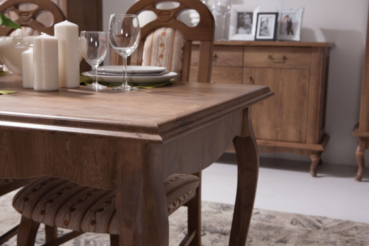 Stół rozkładany 160 / 210 cm DIANA DA-23 do jadalni pokoju dziennego kolor dąb lefkas