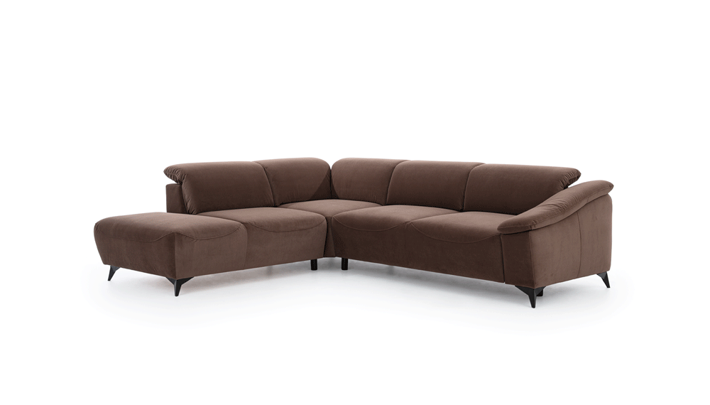 Zdjęcie Prezentujące Wygodny Narożnik 2 POTENZA 270 cm z Szezlongiem