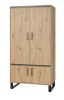 Szafa otwierana NEWADA NW-1 szerokość 80 cm na nóżkach pokój sypialnia kolor dąb artisan