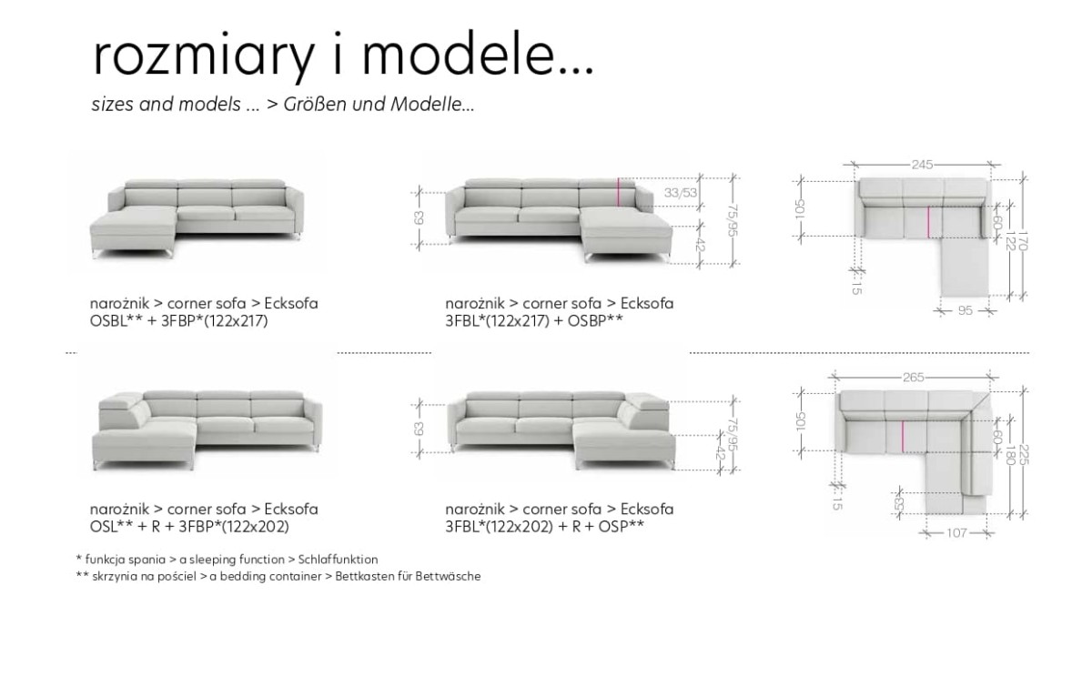 Kolekcja Mebli Wypoczynkowych MAROZZO