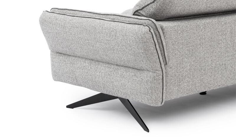 Zdjęcie Prezentujące Czarne Nóżki B Narożnika MARBELLA 2 OB.XL+2B