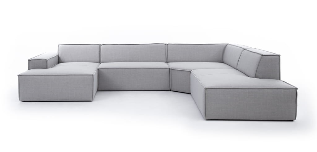 Modułowy Narożnik XL FONDY 352 cm w Kształcie "U"