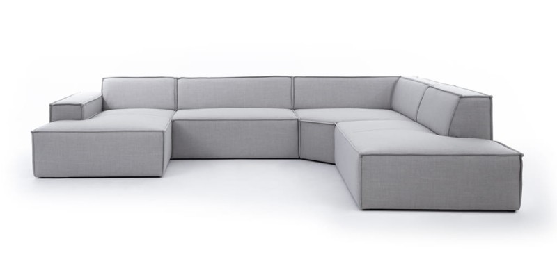 Modułowy Narożnik XL FONDY 352 cm w Kształcie "U"