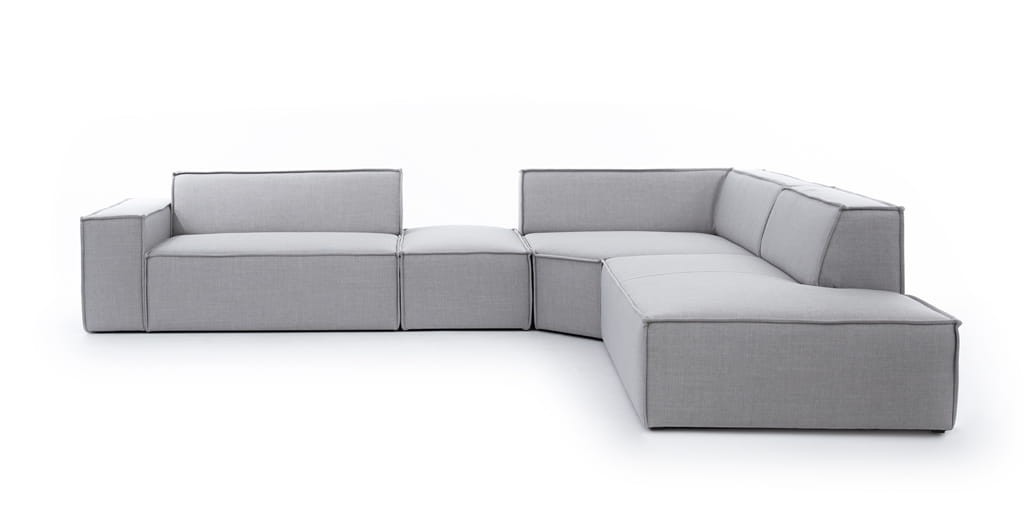 Prawostronny Modułowy Narożnik FONDY 338 cm