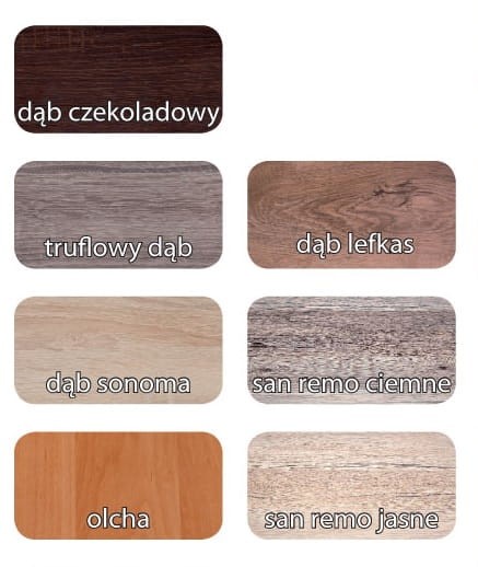 Stół rozkładany 150 / 200 x 80 cm prostokątny do jadalni pokoju dziennego dostępna kolorystyka