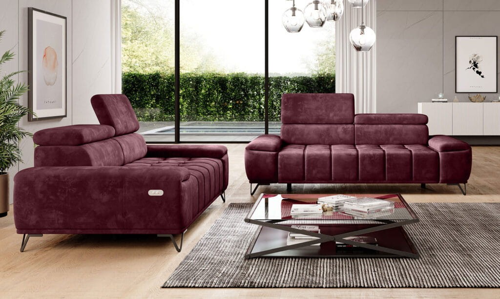 Sofa PALLADIO 3 Tkaniny do wyboru Funkcjonalna
