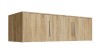 Nadstawka do szafy BALI D3 szerokość 147 cm, wysokość 45 cm, głębokość 57, 5 cm dąb sonoma