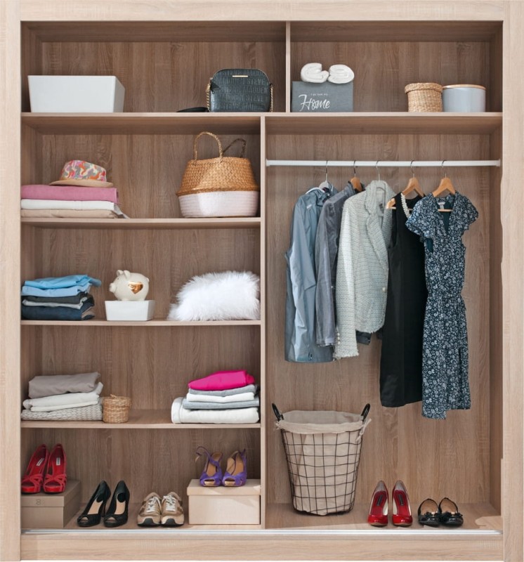 Szafa DUCA II szerokość 200 cm dąb sonoma Nowoczesny Styl Do Salonu Do Sypialni