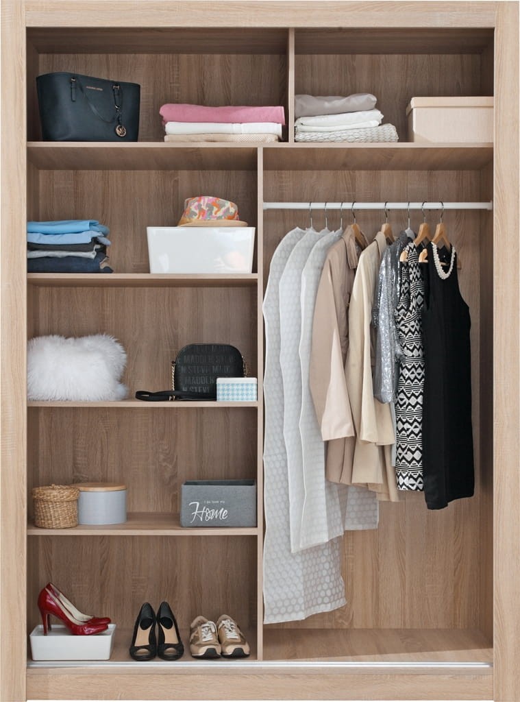 Szafa DUCA III szerokość 160 cm dąb sonoma Nowoczesny Styl Do Salonu Do Sypialni