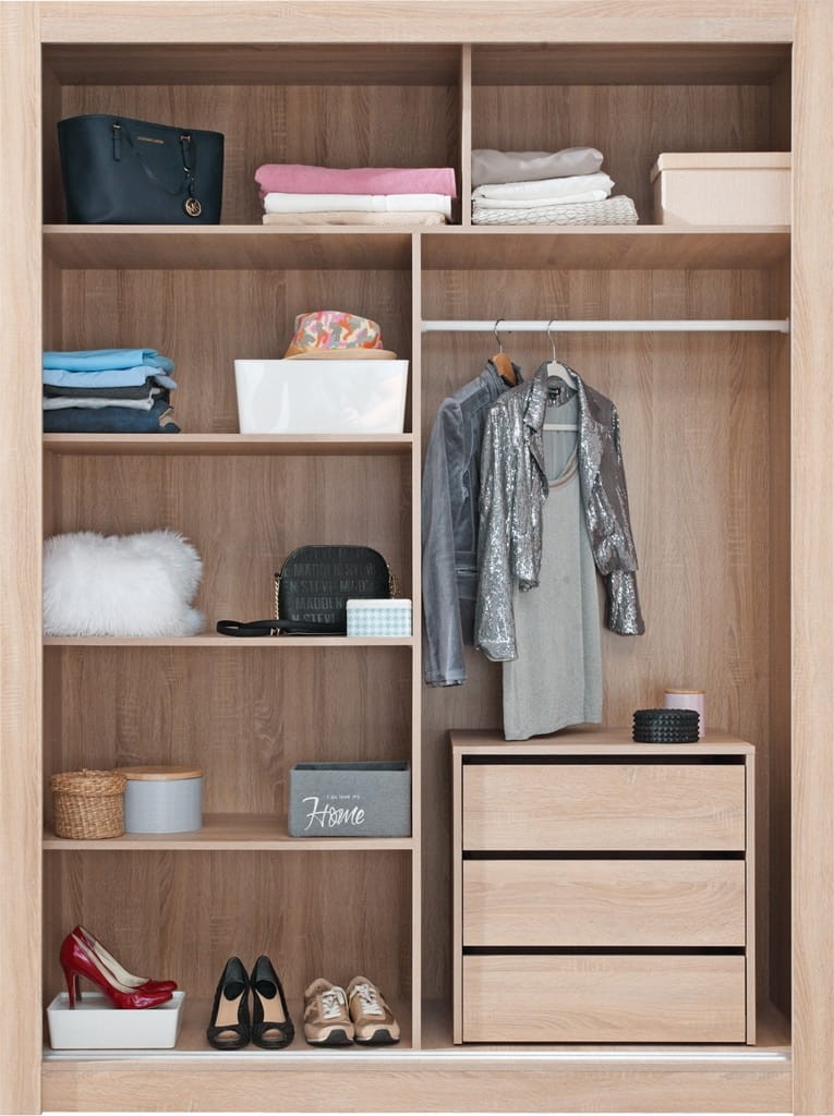 Szafa DUCA III szerokość 160 cm dąb sonoma Nowoczesny Styl Do Salonu Do Sypialni