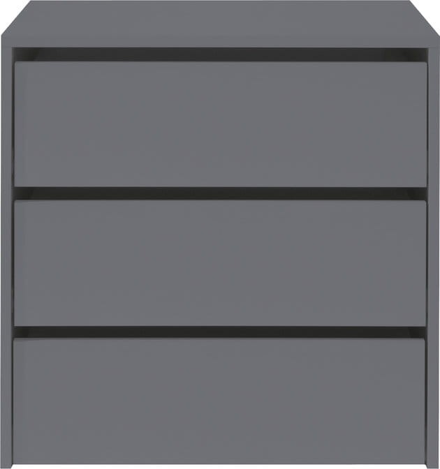 Kontener do szafy DUCA szerokość 60 cm antracyt Nowoczesny Styl Do Salonu Do Sypialni