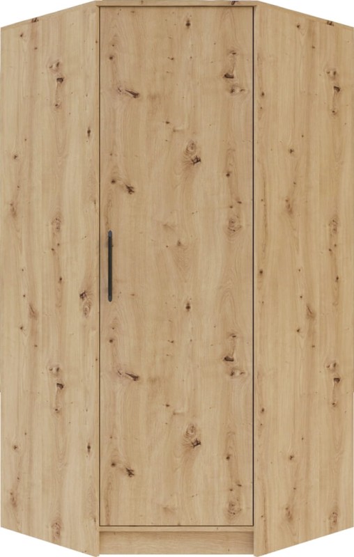 Szafa Smart Szerokość 95 cm dąb aristan Meblar SR4 Nowoczesna Tradycyjna Do salonu