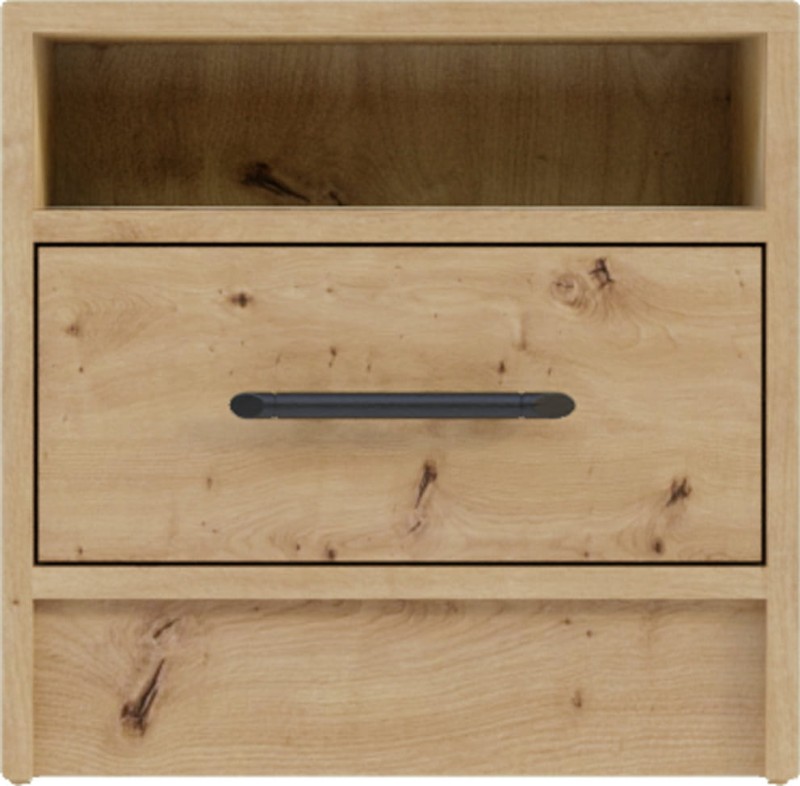 Szafka nocna Smart Szerokość 40 cm dąb aristan Meblar SR7 Nowoczesna Tradycyjna Do salonu