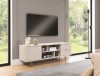 Szafka RTV NUBIA NB-06 w Stylu LOFT Szerokość 150 cm 2 szuflady 1 drzwiczki Cashmere