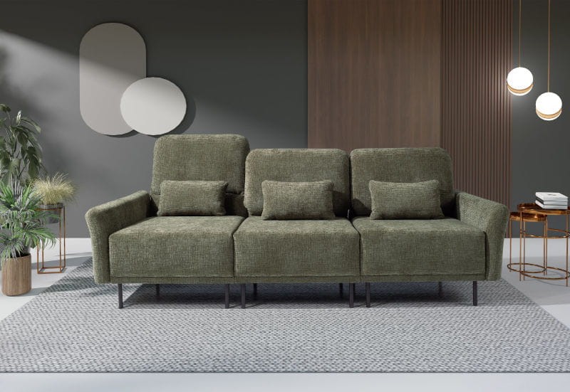 Sofa  3 osobowa MODULO Do Salonu Nowoczesna Pokój dzienny Komfort