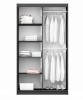 Szafa przesuwna VIGO 120 dwudrzwiowa lustro szerokość 122 cm - wnętrze