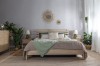 Łóżko COZY powierzchnia spania 180 x 200 cm dąb olejowany CZ2160DO Do Sypialni Wysoka Jakość