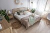 Łóżko COZY powierzchnia spania 180 x 200 cm dąb olejowany CZ2160DO Do Sypialni Wysoka Jakość
