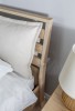 Łóżko COZY powierzchnia spania 180 x 200 cm dąb olejowany CZ2160DO Do Sypialni Wysoka Jakość
