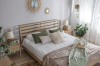 Łóżko COZY powierzchnia spania 180 x 200 cm dąb olejowany CZ2160DO Do Sypialni Wysoka Jakość