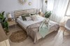 Łóżko COZY powierzchnia spania 180 x 200 cm dąb olejowany CZ2160DO Do Sypialni Wysoka Jakość