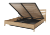 Łóżko COZY powierzchnia spania 180 x 200 cm dąb olejowany CZ2160DO Do Sypialni Wysoka Jakość