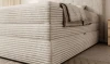 Łóżko AMBER powierzchnia spania 160 x 200 cm Boxspring Do Sypialni Wysoka jakość