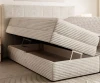 Łóżko AMBER powierzchnia spania 160 x 200 cm Boxspring Do Sypialni Wysoka jakość
