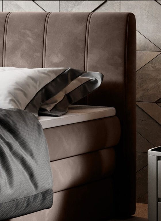 Łóżko CARINA powierzchnia spania 180 x 200 cm Boxspring Do Sypialni Wysoka jakość