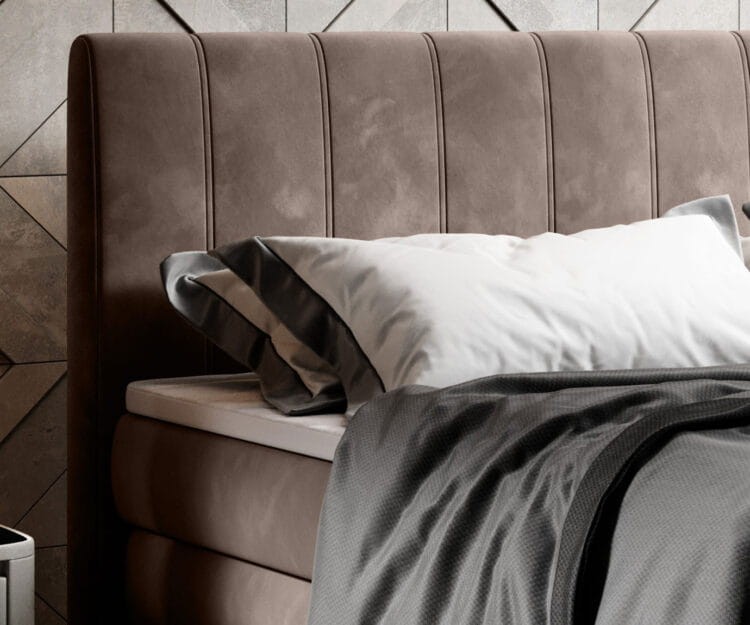 Łóżko CARINA powierzchnia spania 180 x 200 cm Boxspring Do Sypialni Wysoka jakość