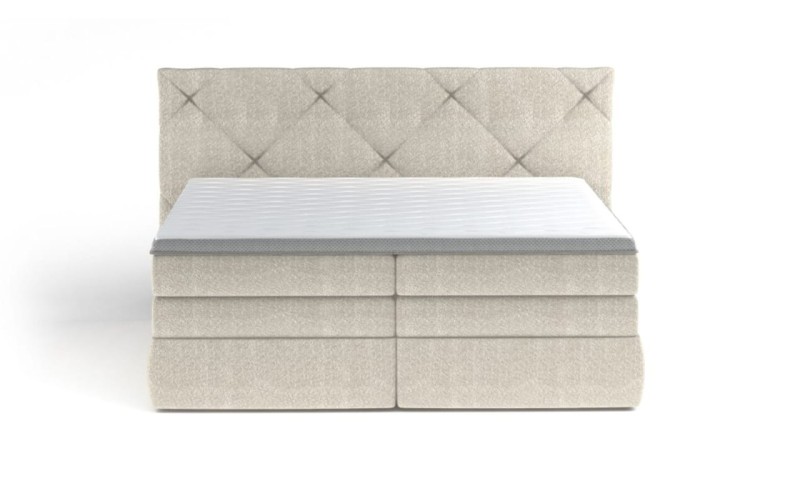 Łóżko LUNGO powierzchnia spania 180 x 200 cm Pojemnik na pościel Do Sypialni Wysoka jakość