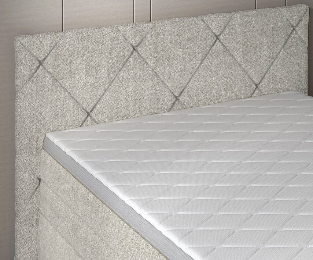 Łóżko LUNGO powierzchnia spania 180 x 200 cm Pojemnik na pościel Do Sypialni Wysoka jakość