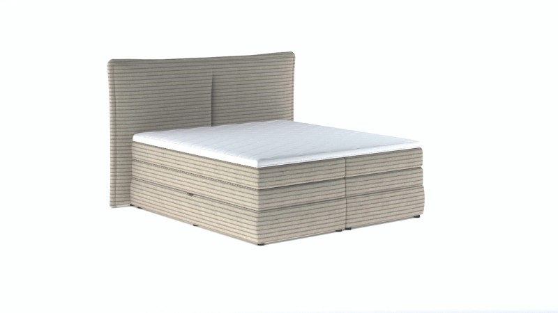 Łóżko MADDEN powierzchnia spania 180 x 200 cm Pojemnik na pościel Do Sypialni Wysoka jakość