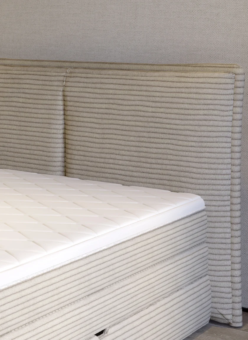 Łóżko MADDEN powierzchnia spania 180 x 200 cm Pojemnik na pościel Do Sypialni Wysoka jakość