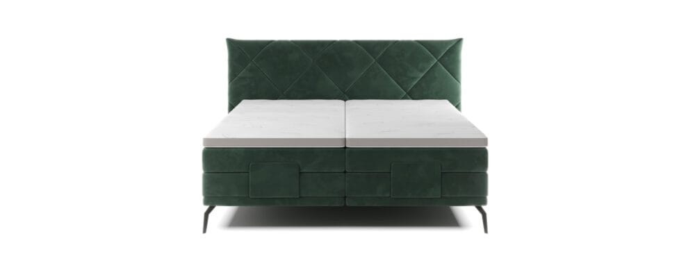 Łóżko RITA powierzchnia spania 100 x 200 cm Boxspring Do Sypialni Wysoka jakość