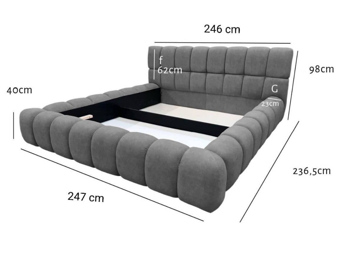 Łóżko BUBBLE  wymiar 200x200.jpg