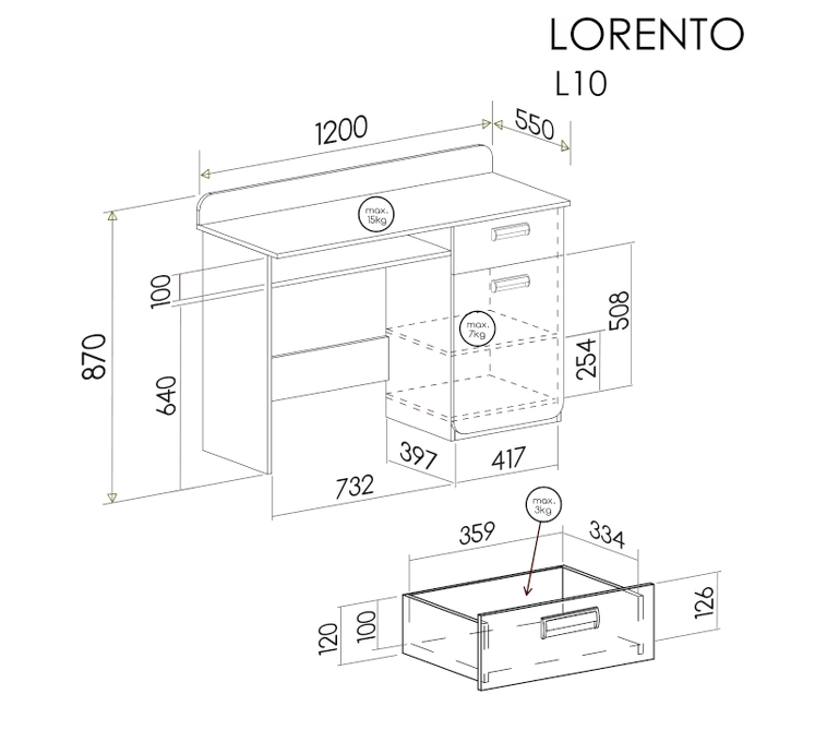 RYSUNEK TECHNICZNY lorento-l10-biurko-d-s-kolor-dab-nash.webp
