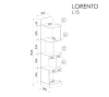 RYSUNEK TECHNICZNY System-lorento-l15-regal-kolor-dab-nash.webp