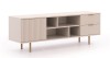 Szafka RTV NUBIA NB-06 w Stylu LOFT Szerokość 150 cm 2 szuflady 1 drzwiczki Cashmere Do salonu