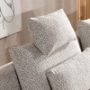Sofa BASTIA 2P Modułowa 1,5BL+PANEL+1,5BP 290 cm Zdjęcie Prezentujące Poduszkę