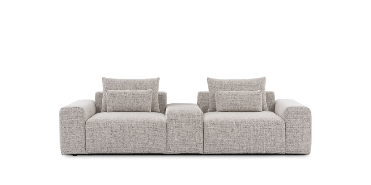 Modułowa, Dwuosobowa Sofa BASTIA 2P Modułowa 1,5BL+PANEL+1,5BP 290 cm