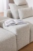 Sofa BASTIA 2P Modułowa 1,5BL+PANEL+1,5BP 290 cm Zdjęcie Prezentujące Panel Środkowy