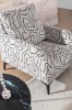 Fotel FIGARO Zdjęcie Prezentujące Tkaninę we Wzory