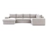 Lewostronny Modułowy Narożnik HERMES XL 365 cm OBL+3+R+1BP