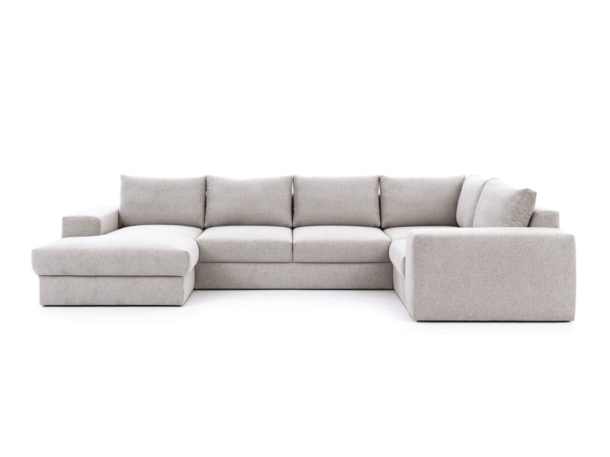 Lewostronny Modułowy Narożnik HERMES XL 365 cm OBL+3+R+1BP